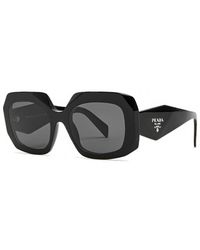 Prada - Oversized Sunglasses - Lyst
