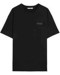 Givenchy - Logo-Appliquéd Cotton T-Shirt - Lyst