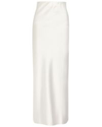 SKIIM - Satin Maxi Skirt - Lyst