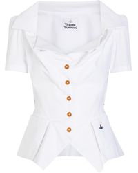 Vivienne Westwood - Monday Tailored Cotton-Poplin Shirt - Lyst