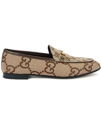 Gucci - Jordaan Maxi GG Canvas Loafer - Lyst