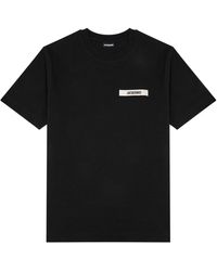 Jacquemus - Le T-Shirt Gros Grain Cotton T-Shirt - Lyst
