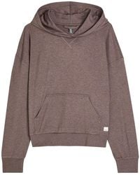 Vuori - Halo Modern Hooded Slubbed Jersey Sweatshirt - Lyst