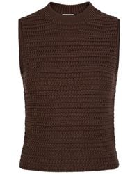 Tod's - Knit Cotton Top - Lyst