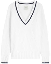 Varley - Ray Diamond-Knit Jumper - Lyst