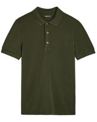 Tom Ford - Logo-Embroidered Piqué Polo Shirt - Lyst
