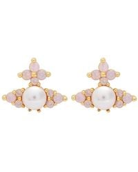 Vivienne Westwood - Feodora Orb Crystal-Embellished Stud Earrings - Lyst