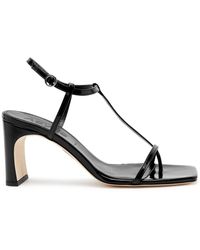 Aeyde - Hilma Polido 75 Patent Leather Sandals - Lyst