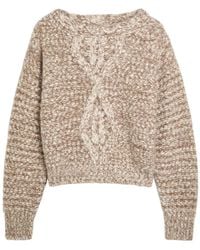 Isabel Marant - Dorota Cable-Knit Sweater - Lyst