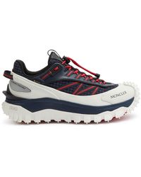Moncler - Trailgrip Gtx Panelled Canvas Sneakers - Lyst