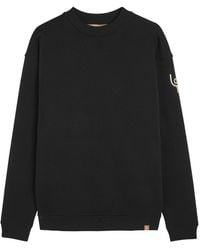 Now You Live - Pleatling Logo-Embroidered Cotton Sweatshirt - Lyst