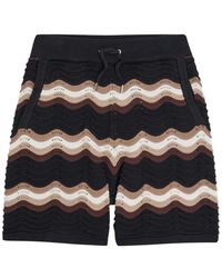 Raith - Primavera Wavy Crochet Cotton Shorts - Lyst