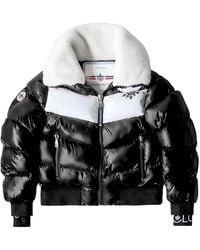 Malibu Ski Club - Apres Slick Bomber Jacket - Lyst