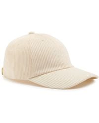 Varley - Vickers Logo-Embroidered Soft Cord Cap - Lyst