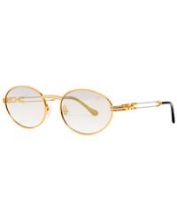 Vintage Frames Company - Pac Double Rope Edition Oval Sunglasses - Lyst