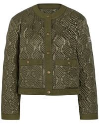 Moncler - Libellule Quilted Geometric Nylon Jacket - Lyst