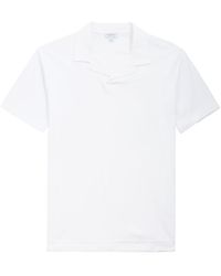 Sunspel - Terry Polo Shirt - Lyst