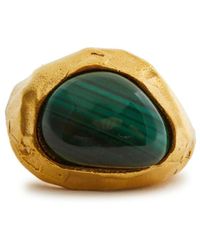 Alighieri - The Mountain Rising 24kt Gold-plated Ring - Lyst