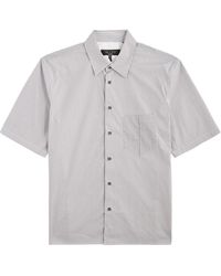 Rag & Bone - Dalton Striped Cotton-Blend Shirt - Lyst