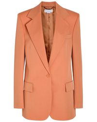 Stella McCartney - Boyfriend Wool Blazer - Lyst