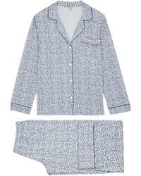Eberjey - Gisele Leopard-print Jersey Pyjama Set - Lyst