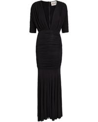 TOVE - Yana Ruched Stretch-Jersey Maxi Dress - Lyst