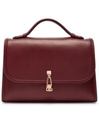 Gabriela Hearst - Leonora Medium Leather Top Handle Bag - Lyst
