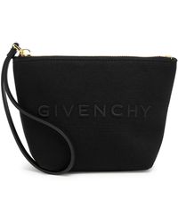 Givenchy - Small Logo Canvas Pouch - Lyst