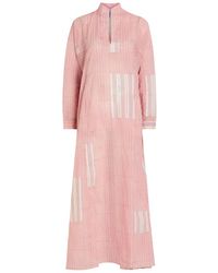 Thierry Colson - Parvati Striped Cotton Maxi Dress - Lyst