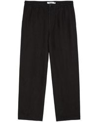 Wax London - Glencoe Relaxed Straight-Leg Linen Trousers - Lyst