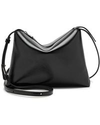 KHAITE - Lina Medium Leather Cross-Body Bag - Lyst