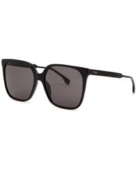Fendi - Tortoiseshell Oversized Square-frame Sunglasses - Lyst