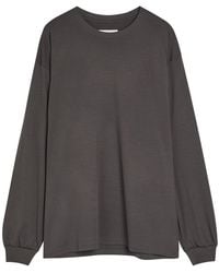 Ssstein - Oversized Long-Sleeve Wool T-Shirt - Lyst