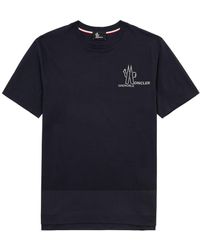 3 MONCLER GRENOBLE - Day-Namic Logo Cotton T-Shirt - Lyst