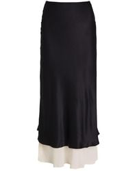 Reformation - Layered Midi Skirt - Lyst