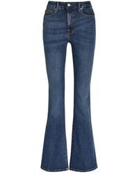 GOOD AMERICAN - Good Legs Skinny Flared-Leg Jeans - Lyst