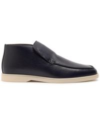 Aurélien - City Grained Leather Loafers - Lyst