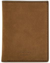 Tom Ford - Nubuck Card Holder - Lyst