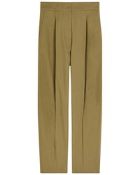 JOSEPH - Paver Tapered-Leg Cotton Trousers - Lyst
