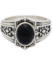 Clocks and Colours - Crossroad Sterling Ring - Lyst