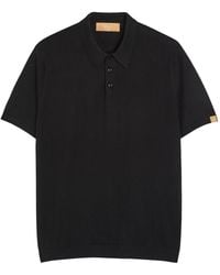 Now You Live - Pickwell Fine-Knit Cotton Polo Shirt - Lyst