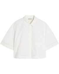 Rohe - Embroidered Cotton-Poplin Shirt - Lyst