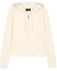 Juicy Couture - Classic Robertson Hooded Velour Sweatshirt - Lyst