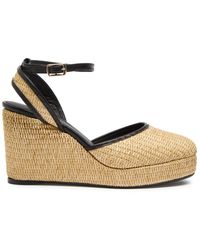 Castañer - Cass Woven Wedge Espadrilles Uk5 Eu38 - Lyst