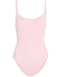 Hunza G - Pamela Crinkle Swimsuit - Lyst