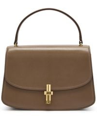 The Row - Sofia 8.75 Leather Top Handle Bag - Lyst