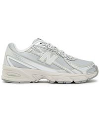 New Balance - 740 Panelled Metallic Mesh Sneakers - Lyst
