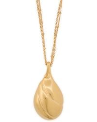 Chloé - The Chloé Mirror Pendant Layered Necklace - Lyst