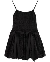 Damson Madder - Penelope Broderie Anglaise Cotton Mini Dress - Lyst