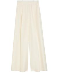 Heirlome - Laurence Wide-Leg Wool And Silk-Blend Trousers - Lyst